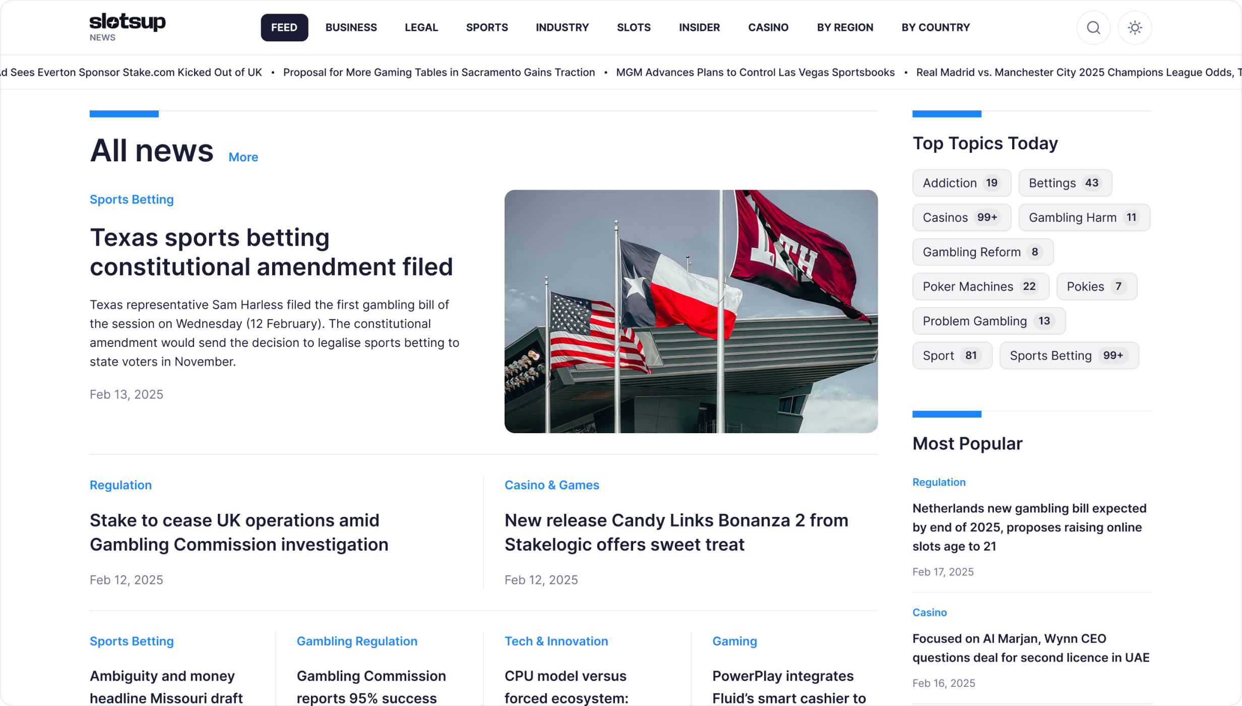 News after
