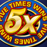 Jackpot Five Times Wins logo