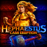 Cash Eruption Hephaestus logo