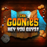 The Goonies Hey You Guys logo