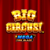Mega Fire Blaze Big Circus logo