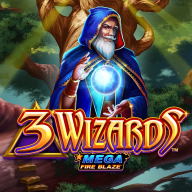 Mega Fire Blaze 3 Wizards logo