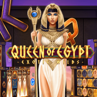 Queen of Egypt Exotic Wilds logo