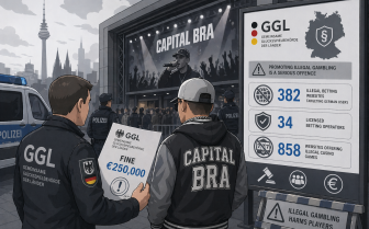 La GGL allemande condamne le rappeur à une amende de pour avoir encouragé les jeux d'argent illégaux image