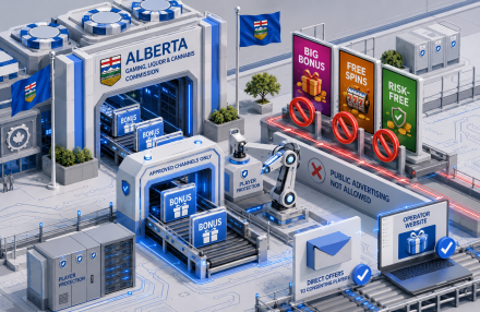 L'Alberta impose des restrictions sur la publicité relative aux bonus liés aux jeux d'argent en ligne image