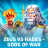 Zeus vs Hades: Gods of War logo