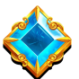 Blue gemstone image
