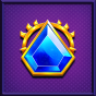 Blue gemstone image
