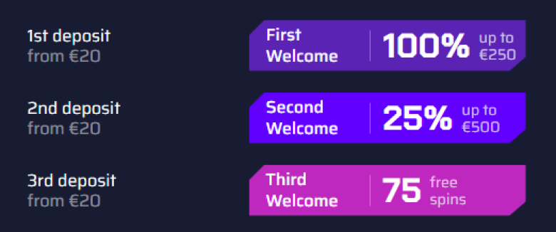 Bonus de bienvenue JustBit