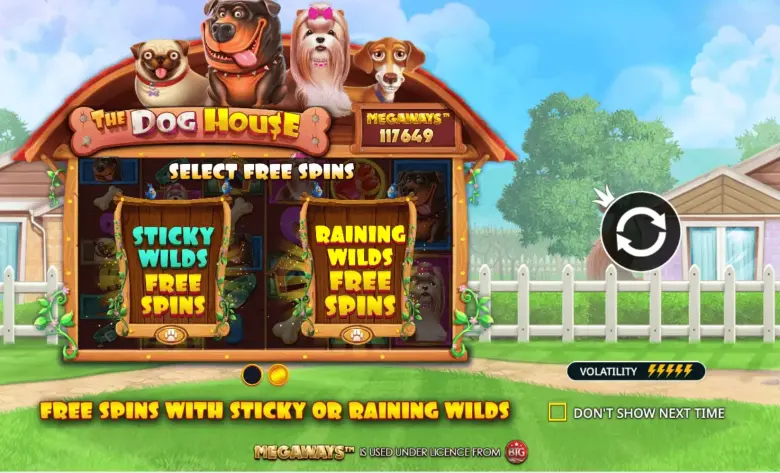 The Dog House Megaways Logo