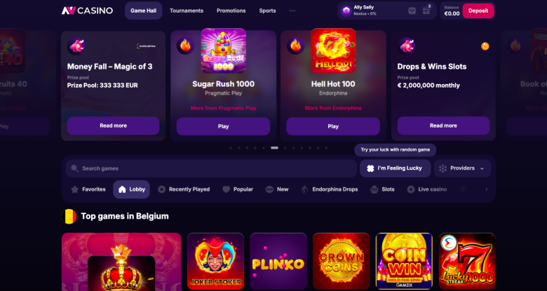 NV casino Salle de jeux