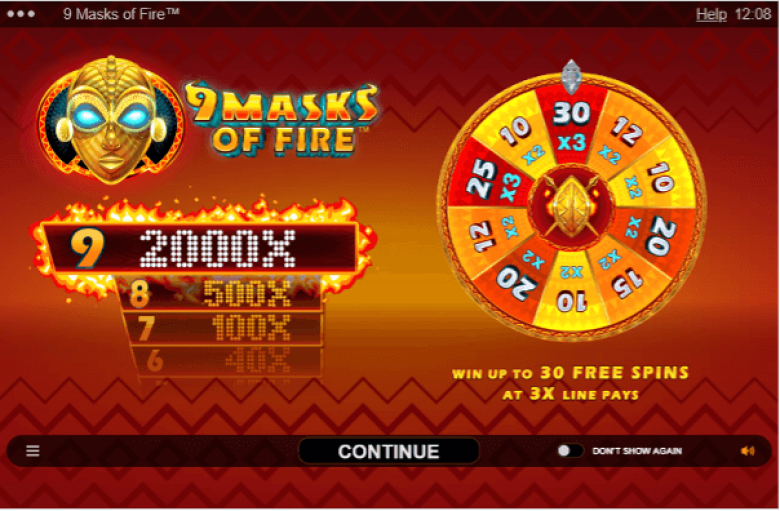 9 masks of Fire Potentiel De Gain