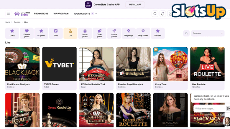 jeux de table crownslots