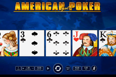 American poker gold wazdan 