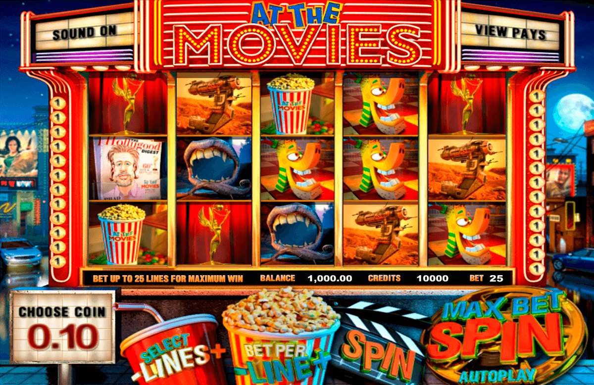 at the movies betsoft machine a sous