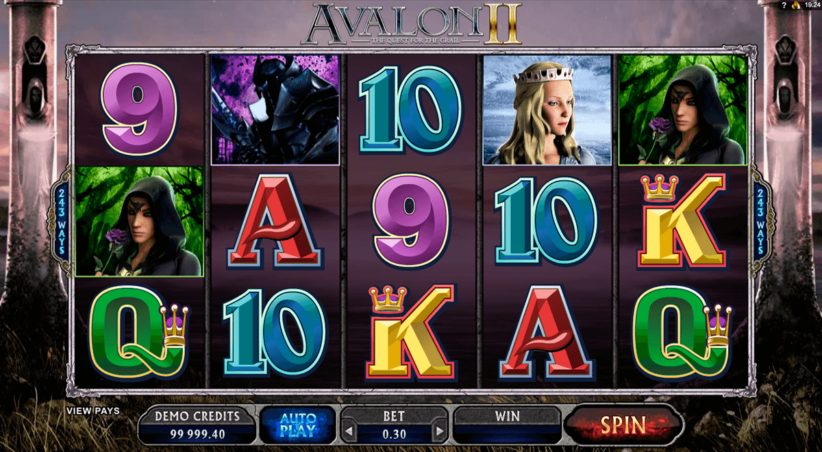 avalon ii microgaming machine a sous