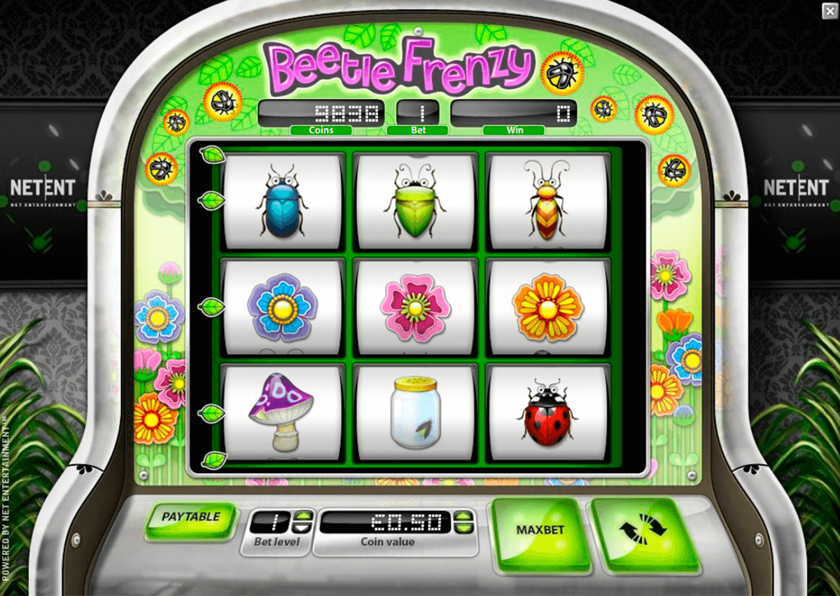 beetle frenzy netent machine a sous