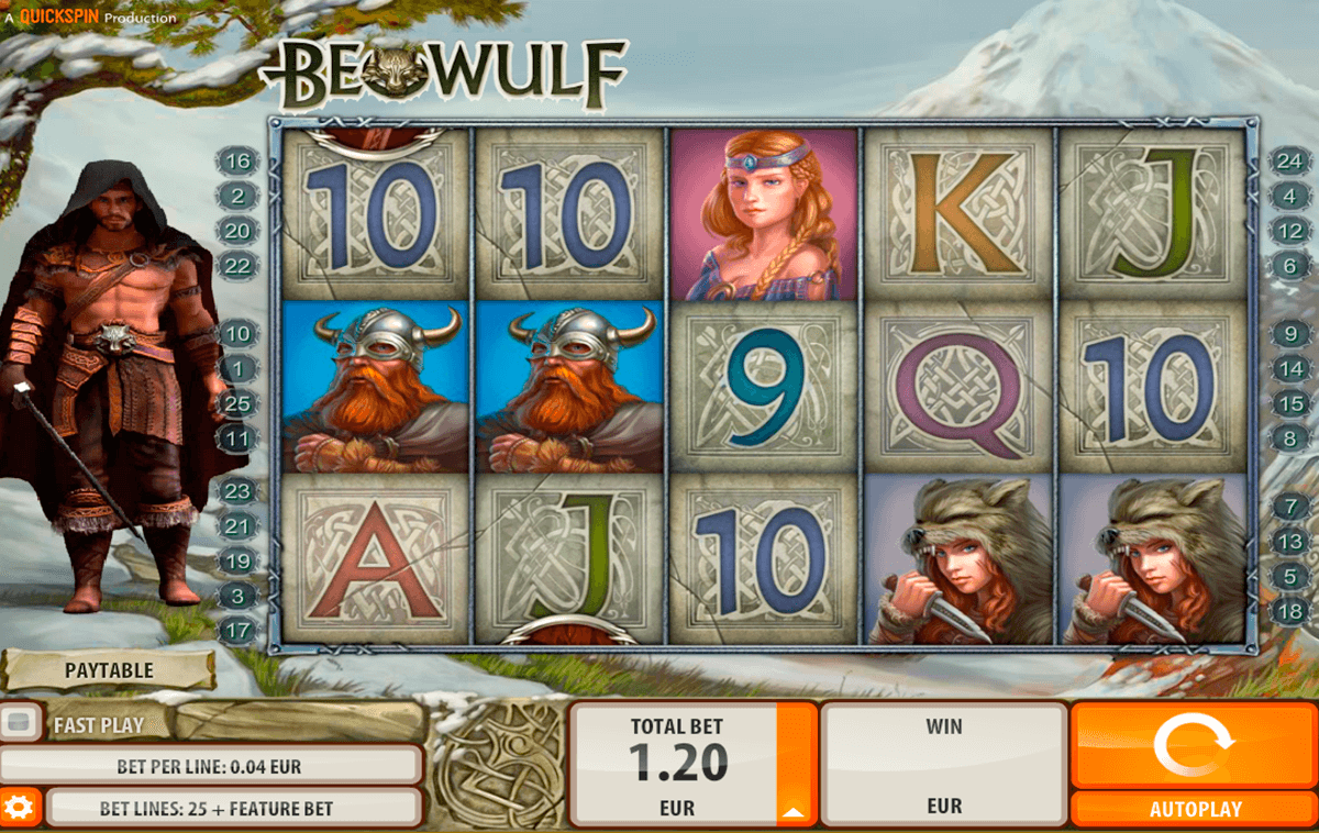 beowulf quickspin machine a sous