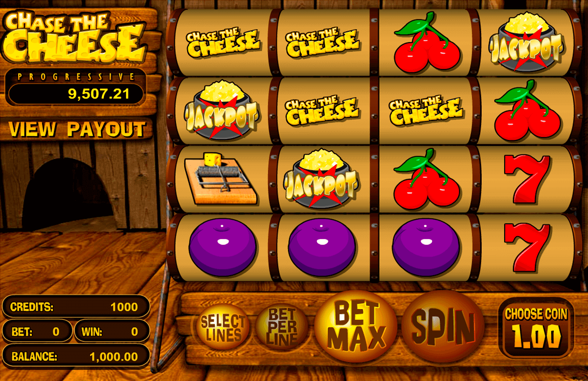 chase the cheese betsoft machine a sous 