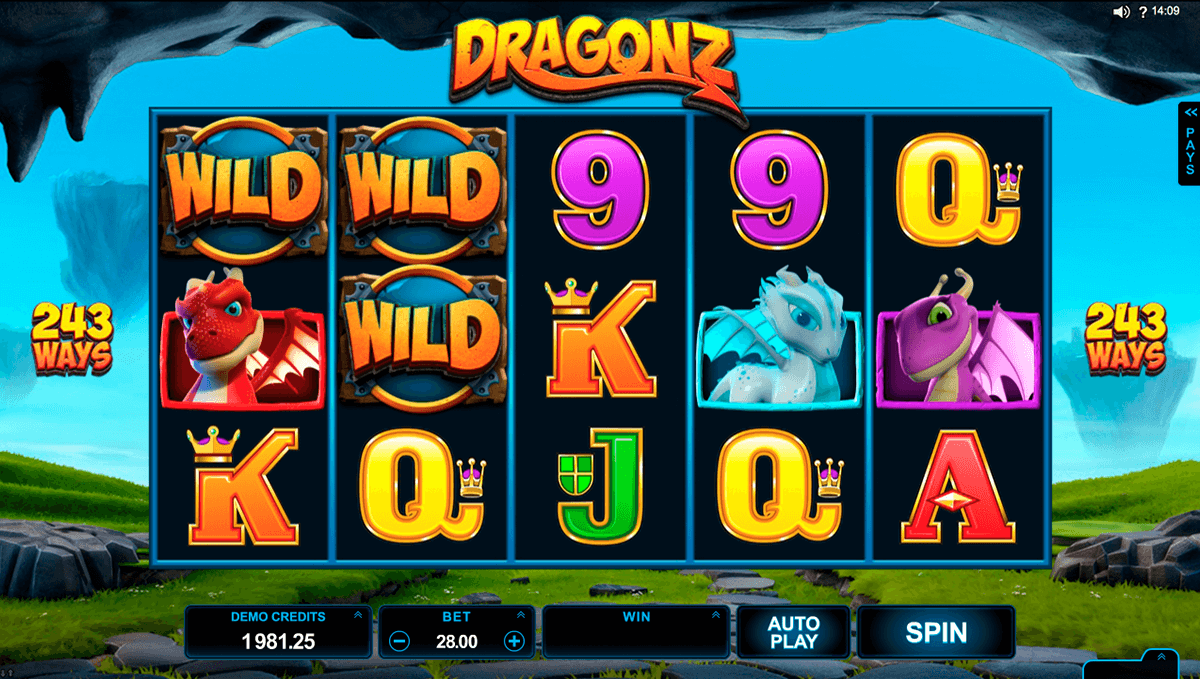 dragonz microgaming machine a sous