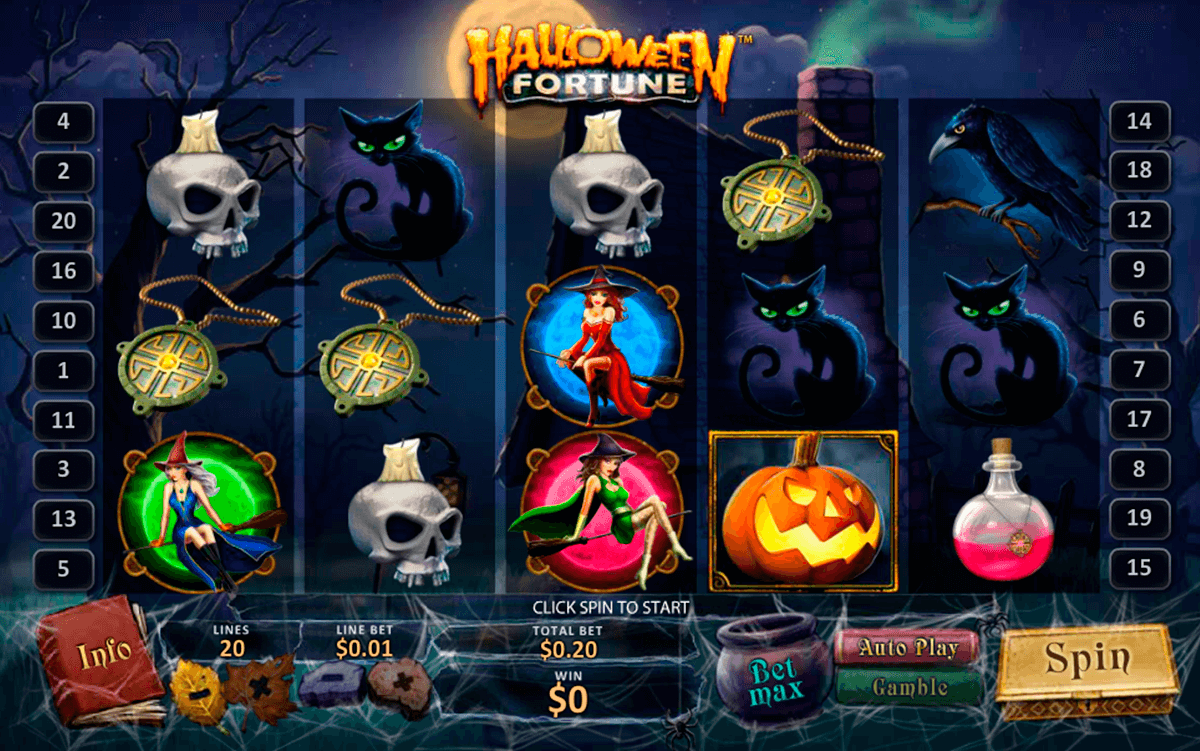 halloween fortune playtech machine a sous 