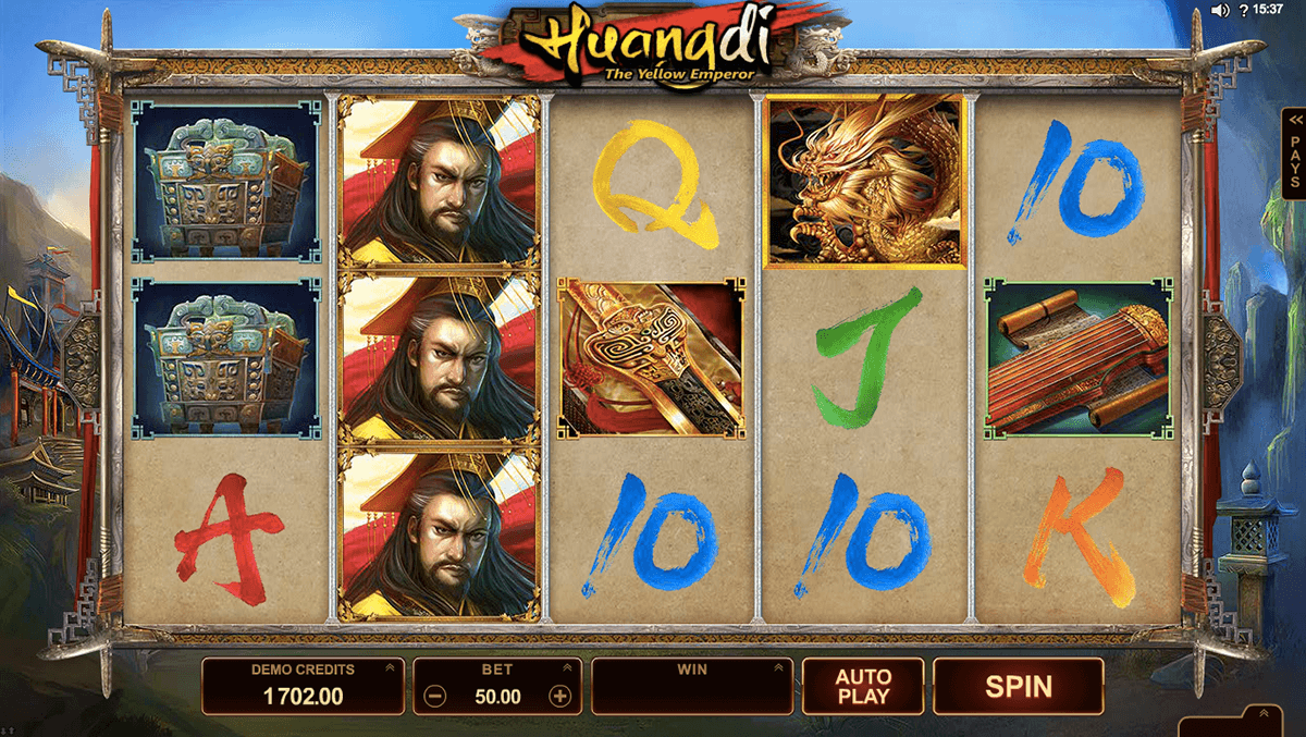 huangdi the yellow emperor microgaming machine a sous 