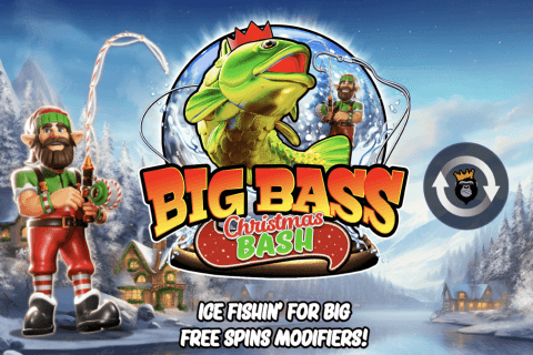 Logo big bass christmas dash reel kingdom 