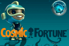 Logo cosmic fortune netent jeu casino 