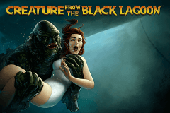 Logo creature from the black lagoon netent jeu casino 