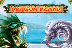 Logo dragon island netent jeu casino 