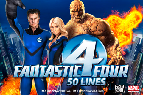 Logo fantastic four 50 lines playtech 