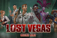 Logo lost vegas microgaming jeu casino 