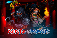 Logo ninja magic microgaming jeu casino 