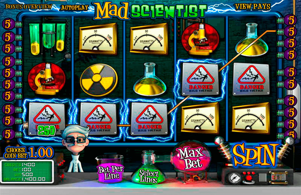 mad scientist betsoft machine a sous