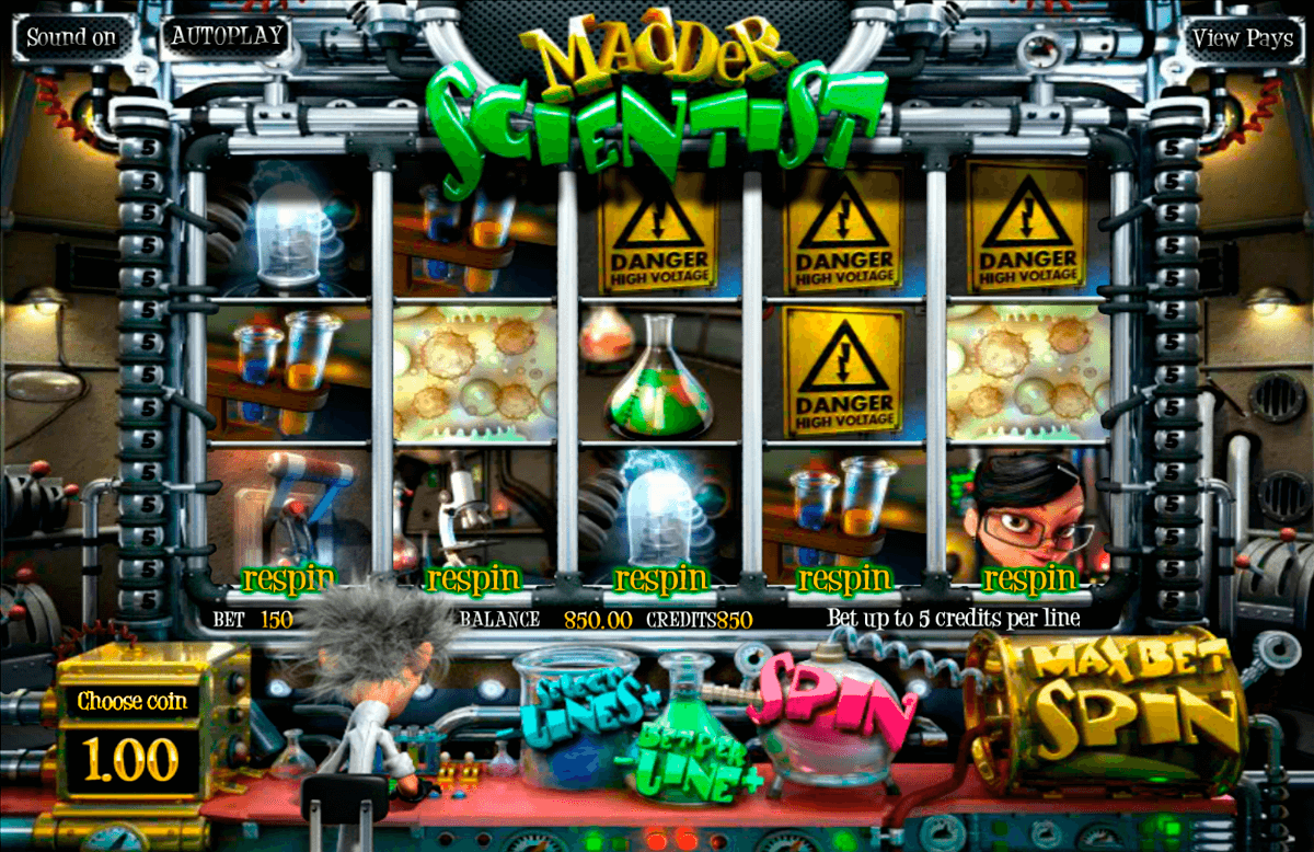 madder scientist betsoft machine a sous