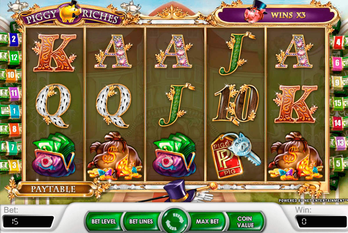 piggy riches netent machine a sous