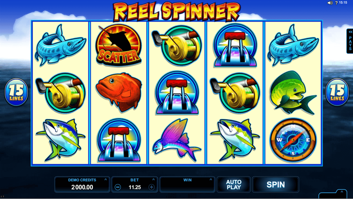 reel spinner microgaming machine a sous