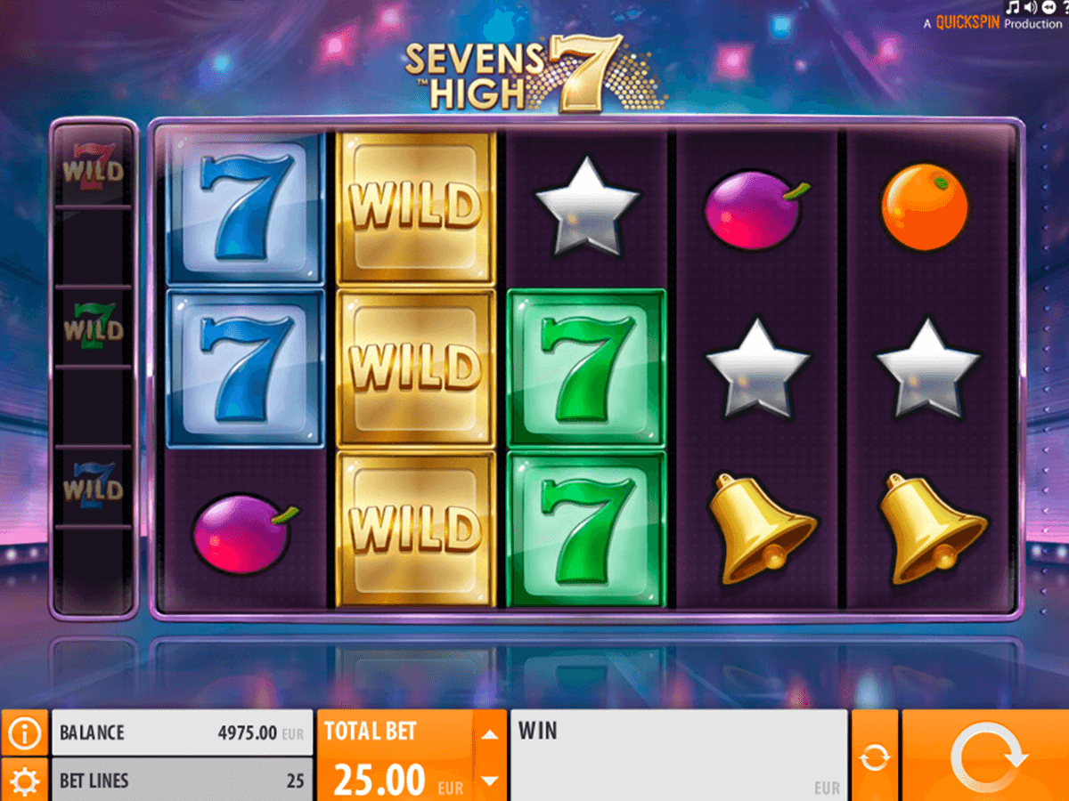 sevens high quickspin machine a sous
