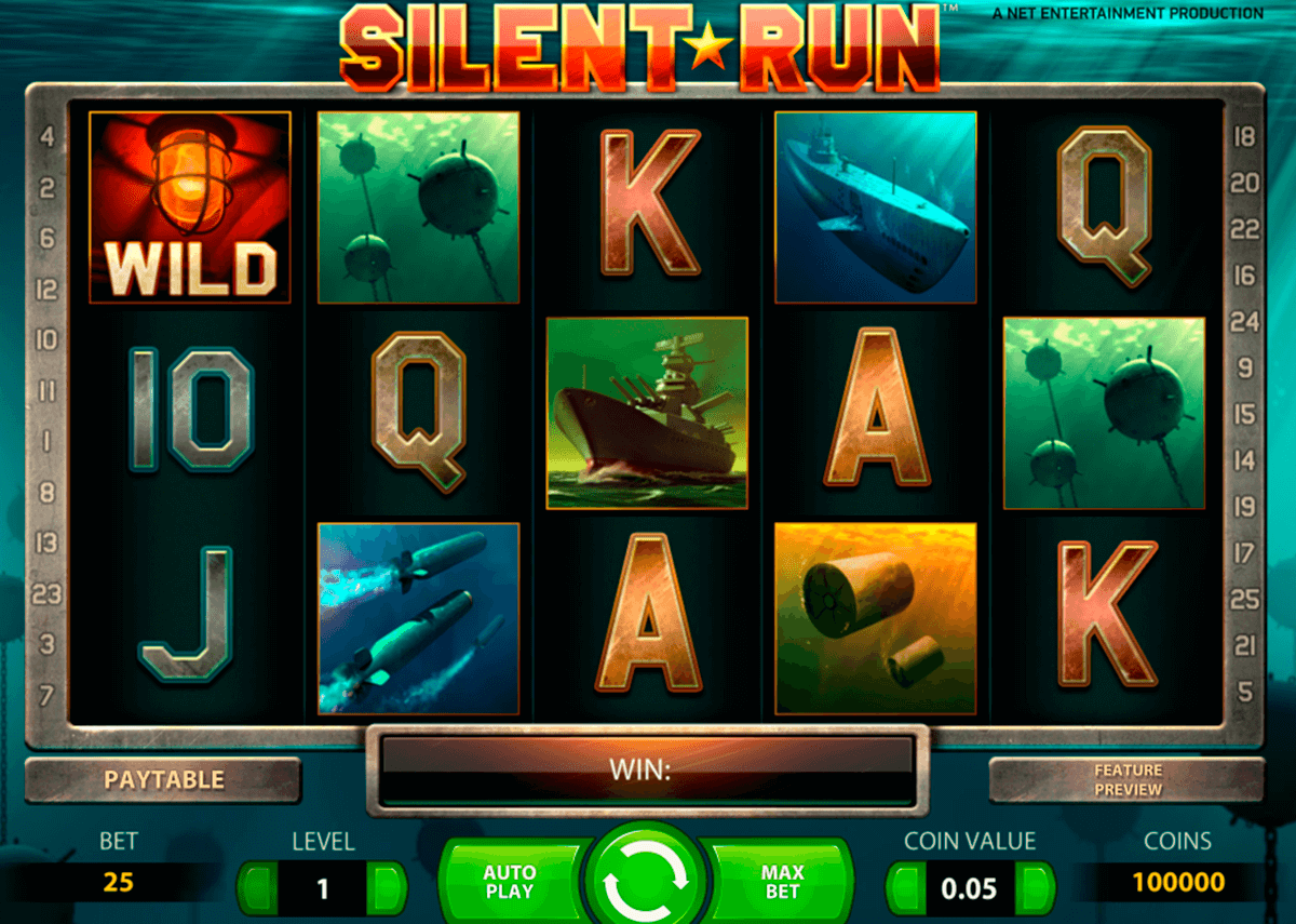 silent run netent machine a sous