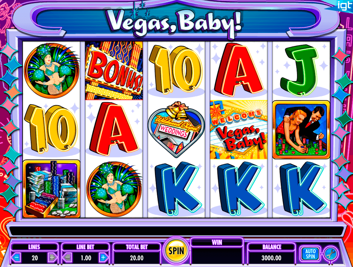 vegas baby igt machine a sous