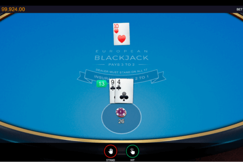 European blackjack switch studios
