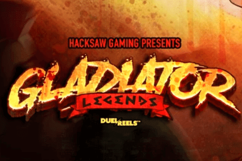 Logo gladiator legends hacksaw gaming 